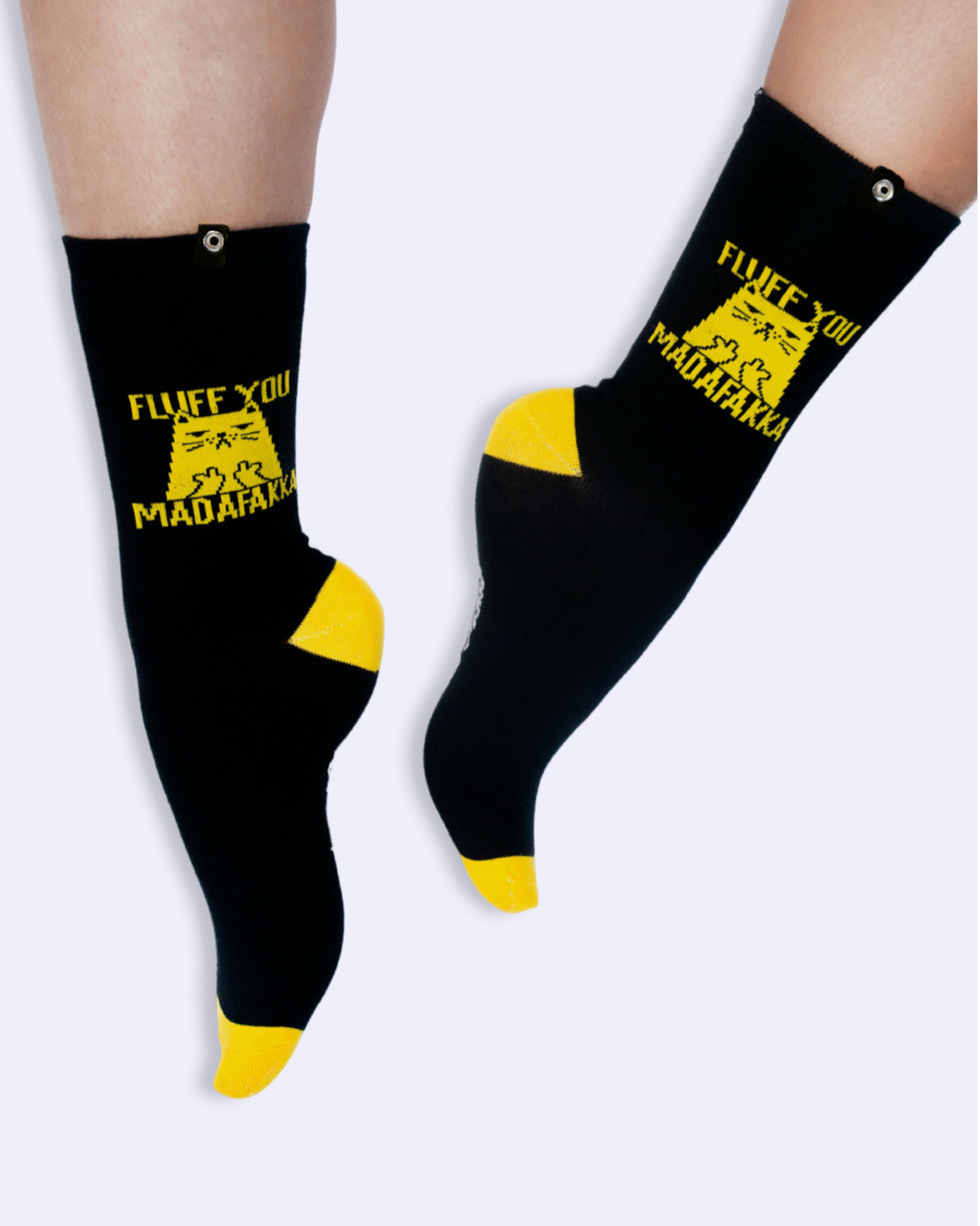 Fluff You Cat | Crew Length