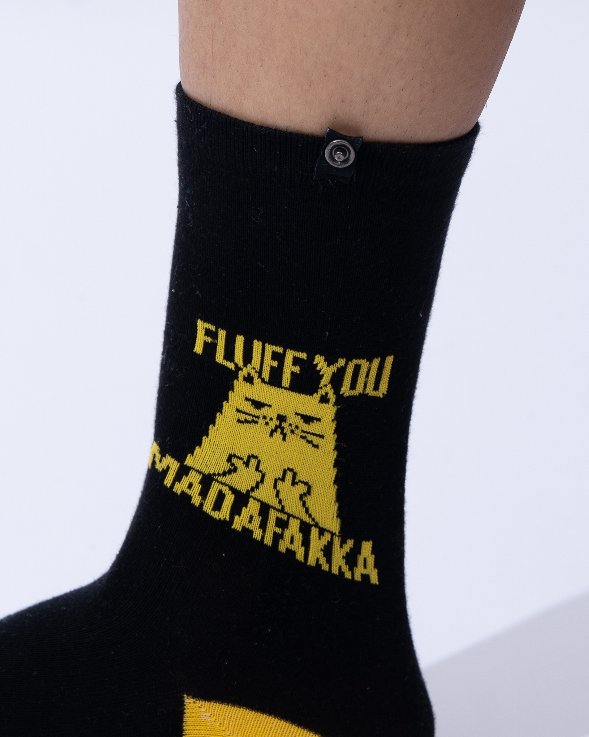 Fluff You Cat | Crew Length